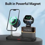 خرید شارژر وایرلس رومیزی 5 در 1 مدل C09