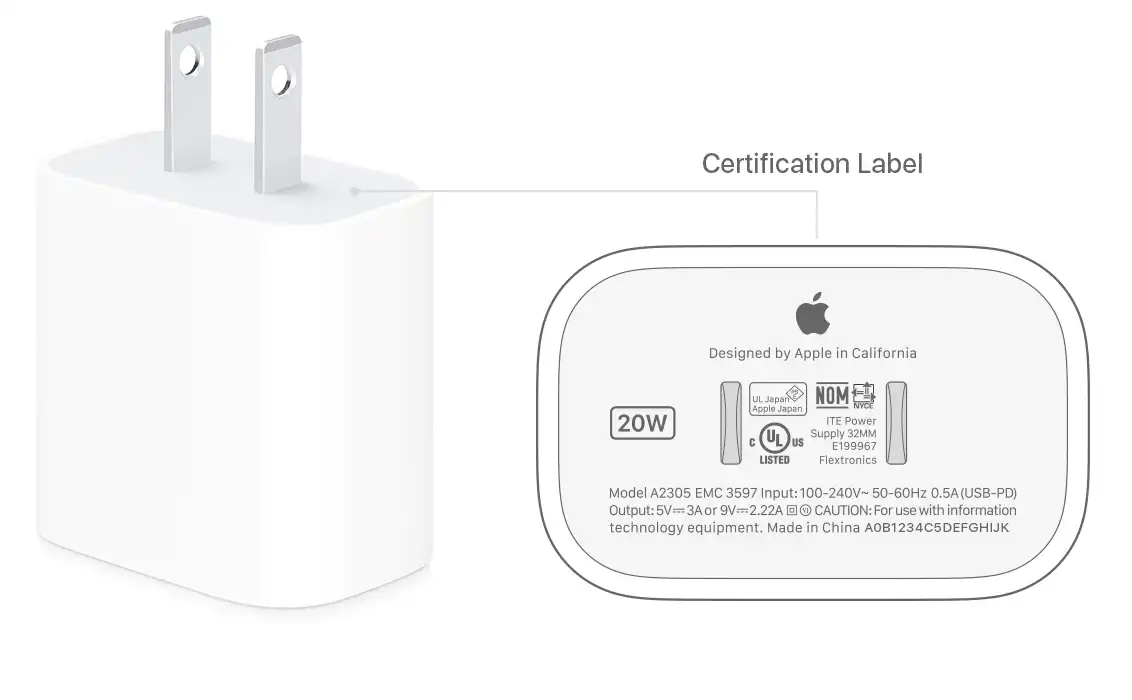 خرید و قیمت شارژر 20 وات آیفون