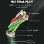 خرید کابل شارژ الدینیو مدل LC101 LDNIO 65
