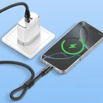 کابل شارژ الدینیو LC22C 120 سانتی متری | LDNIO LC22C 65W Nylon Cord, 120cm - Image 2