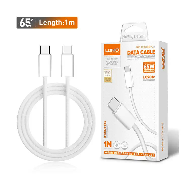 کابل شارژ الدینیو LC901C LDNIO 65 وات