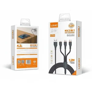 کابل شارژ سه کاره الدینیو LC96u