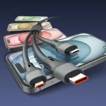 خرید کابل شارژ سریع 3 در 1 الدینیو LDNIO LC97U