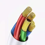 کابل شارژ دنمن مدل Denmen D01T USB | طول 1 متر با شدت جریان 2.4A - Image 3