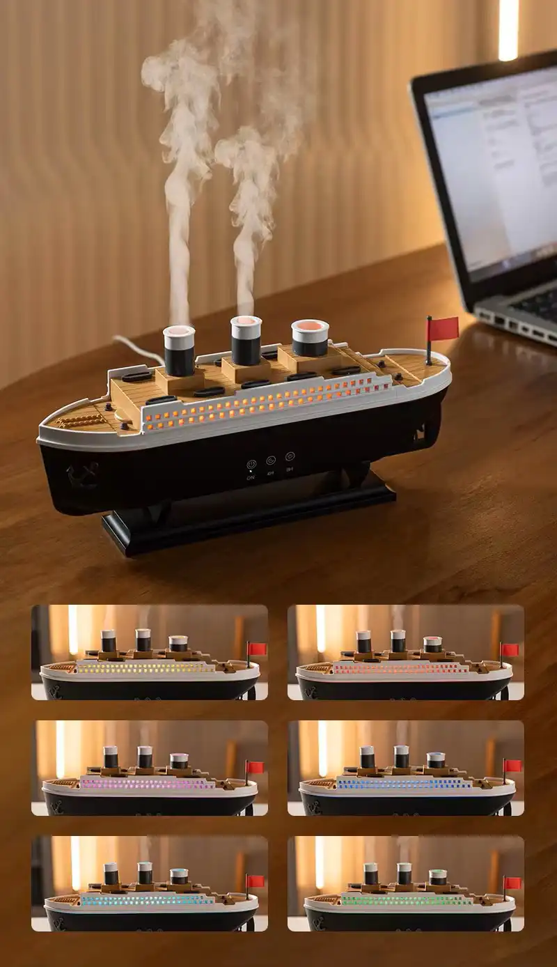 قیمت دستگاه بخور سرد طرح کشتی تایتانیک VR-299