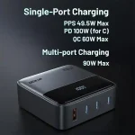 خرید هاب شارژر رومیزی گرین لاین مدل GaN Premium 100W