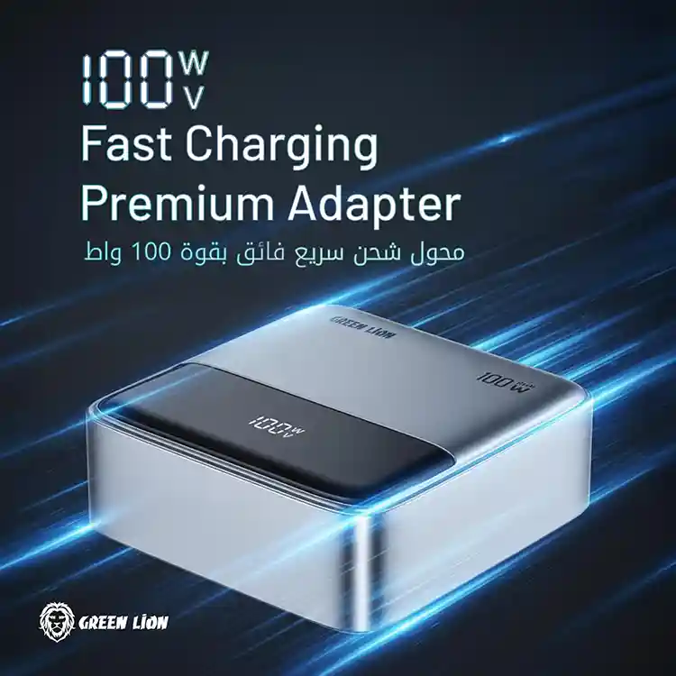 قیمت هاب شارژر رومیزی گرین لاین مدل GaN Premium 100W