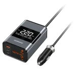 اینورتر و مبدل برق خودرو ۲۰۰ وات پرودو مدل FWC067 Universal AC Car Power Inverter