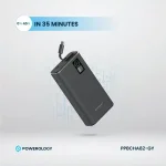 پاوربانک ۲۰۰۰۰ پاورولوژی مدل PP082 با توان ۶۵ وات PPBCHA82