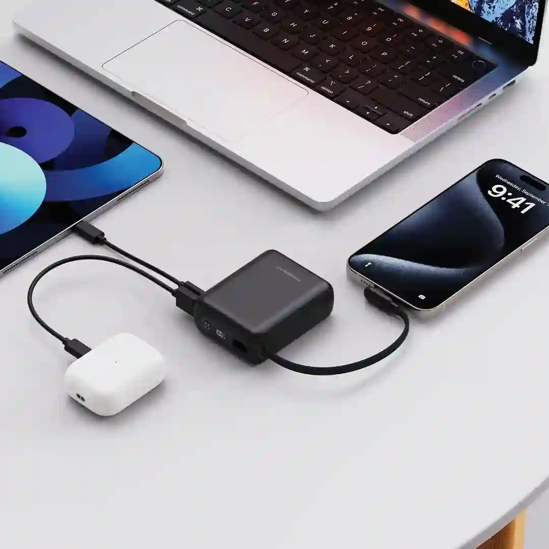 قیمت پاوربانک 10000 پاورولوژی مدل Montreal با توان 30 وات PPBAM12BK