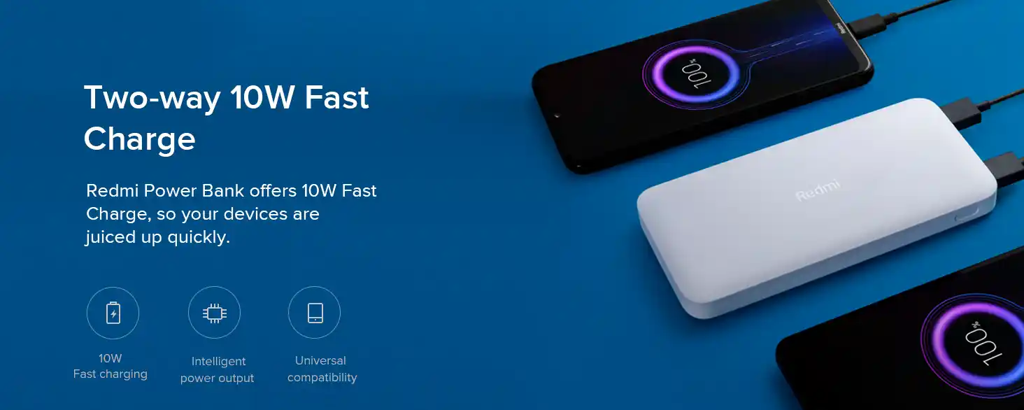 پاور بانک 10000 شیائومی ردمی مدل PB100LZM