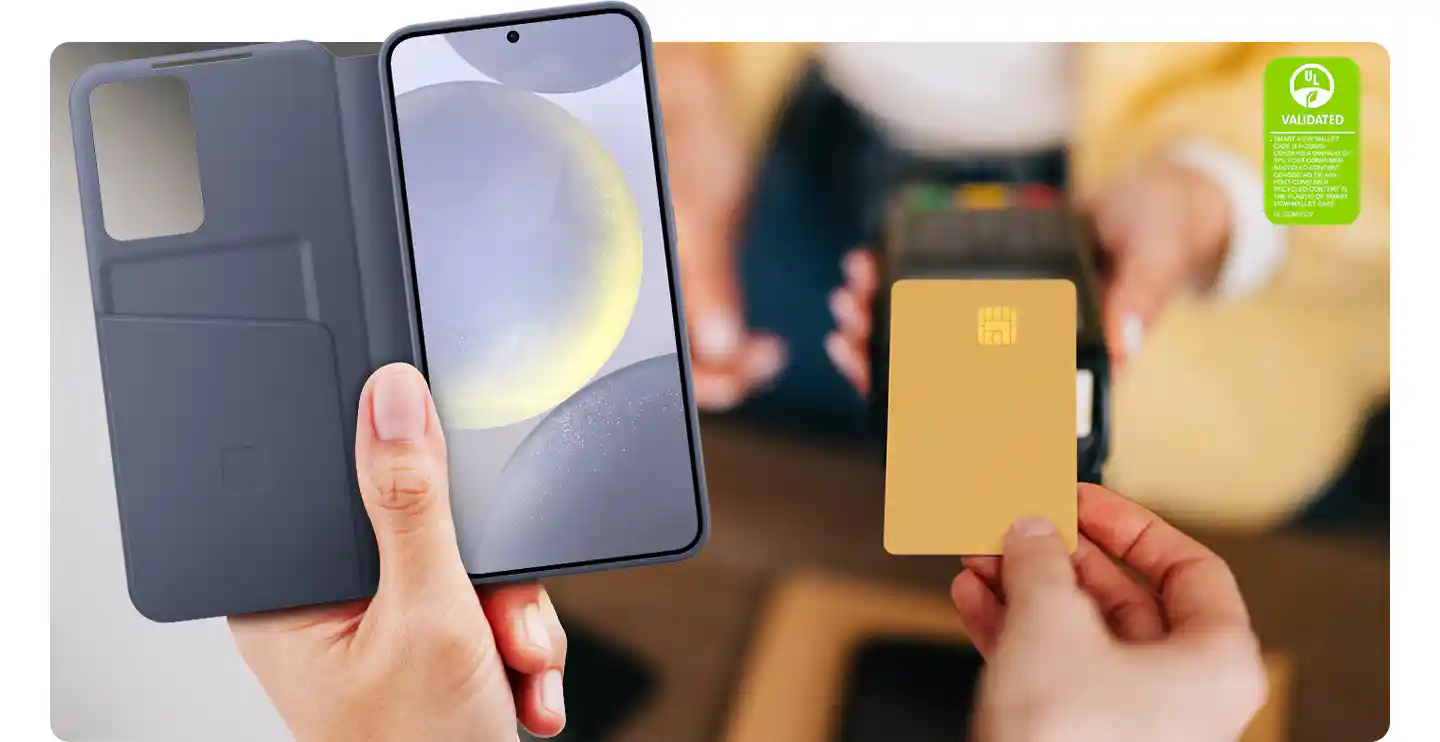 خرید کاور کلاسوری سامسونگ Galaxy S24 Plus مدل Smart View Wallet Case اورجینال