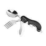خرید قاشق و چنگال مسافرتی ۴ کاره گرین لاین مدل 4 in 1 Cutlery Set