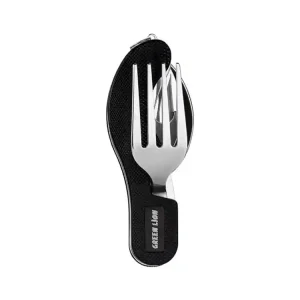قاشق و چنگال مسافرتی ۴ کاره گرین لاین مدل 4 in 1 Cutlery Set