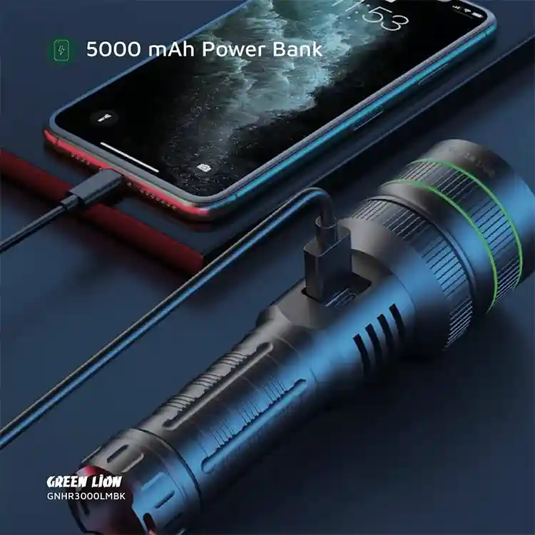 قیمت چراغ قوه پلیسی و حرفه‌ای گرین لاین مدل Hyper Ray Pro