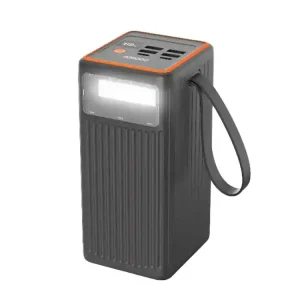 پاوربانک ۶۰۰۰۰ میلی‌آمپر پرودو مدل Porodo 65W PD Power Bank (PDPBFCH079)