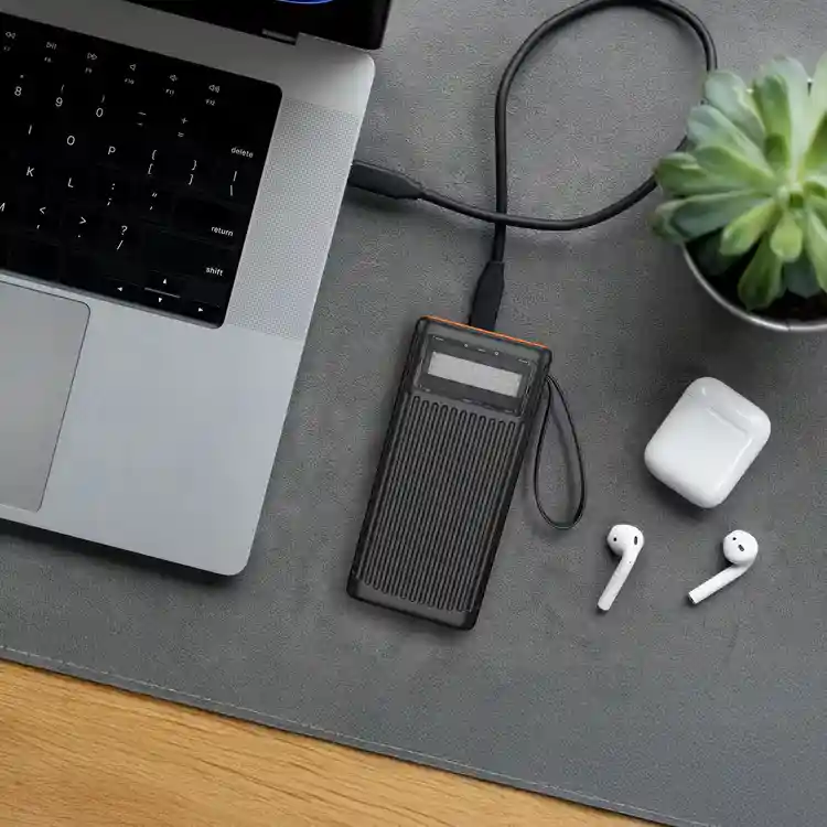 خرید پاوربانک ۶۰۰۰۰ میلیآمپر پرودو مدل Porodo 65W PD Power Bank (PDPBFCH079)