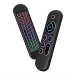 مینی کیبورد و ایرموس بی‌سیم پرودو مدل Porodo Air Mouse Remote Mini Keyboard