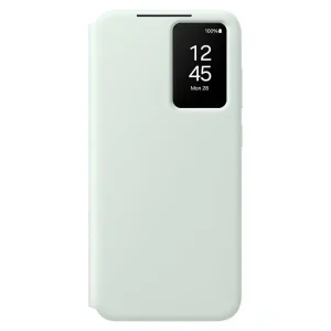 کاور کلاسوری سامسونگ Galaxy S24 FE مدل Smart View Wallet Case اورجینال با کد فنی EF-ZS721C، دقیق‌ترین و استانداردترین محافظ طراحی شده برای این گوشی است.