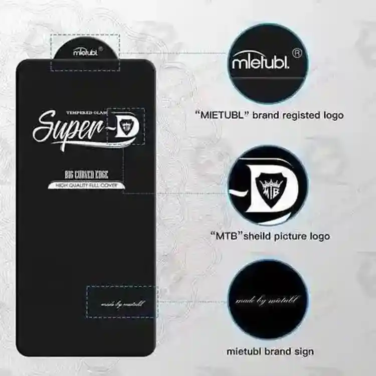 rdlj گلس ال سی دی Super D آیفون 16 پرو مکس برند میتوبل اورجینال