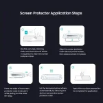محافظ صفحه نمایش نیلکین آیفون 17 پرو مکس Amazing H+ Pro Glass با کیت نصب آسان