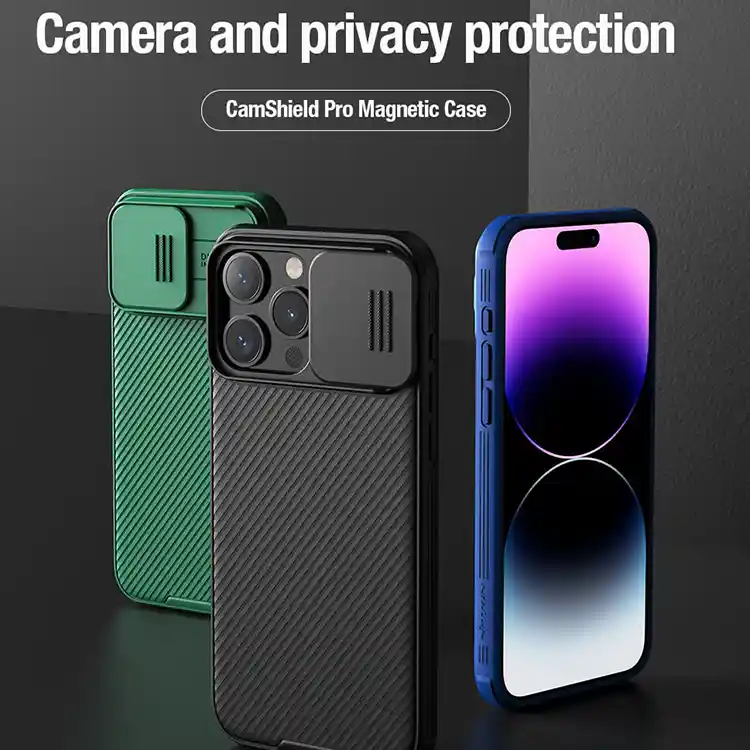 کاور مگنتی آیفون 15 پرو نیلکین مدل CamShield Pro Magnetic Nillkin