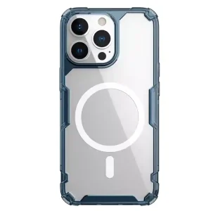 کاور مگ‌سیف شفاف نیلکین آیفون 13 Pro مدل Nature TPU Pro Magnetic Nillkin