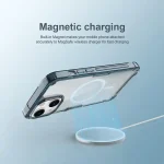 کاور مگنتی شفاف نیلکین آیفون 13 نرمال مدل Nature TPU Pro Magnetic Nillkin