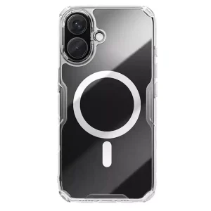 کاور مگ‌سیف نیلکین آیفون 16 نرمال مدل Nature TPU Pro Magnetic Nillkin