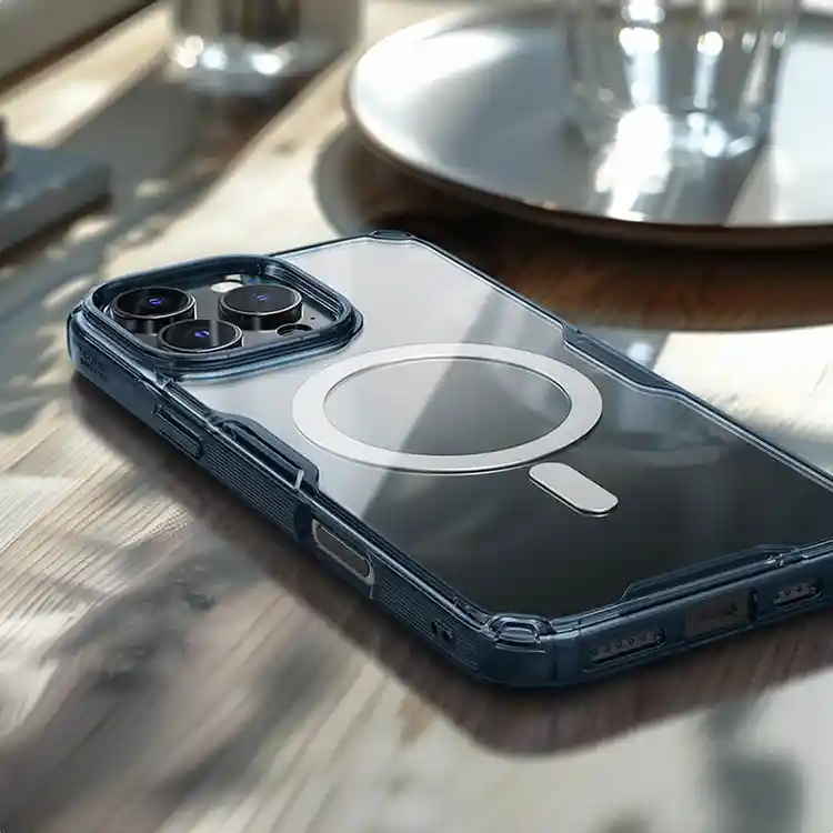 کاور مگنتی نیلکین مدل Nature TPU Pro Magnetic Nillkin آیفون 16 پرو مکس