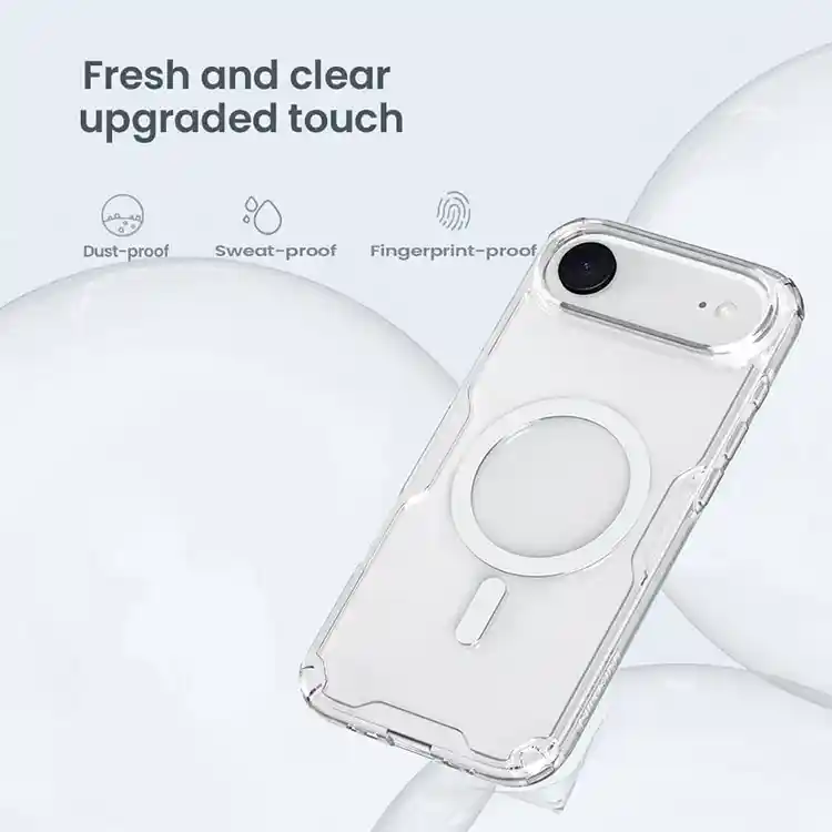 کاور مگ‌سیف نیلکین آیفون 17 ایر مدل Nature TPU Pro Magnetic Nillkin