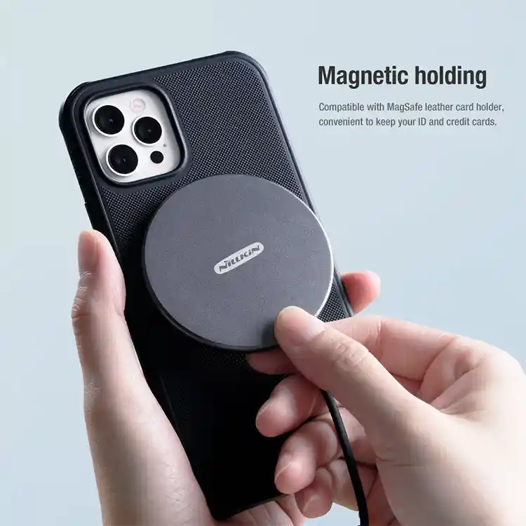 قیمت کاور برند نیلکین مدل Super Frosted Shield Pro Magnetic Matte آیفون 12 Pro Max Nillkin