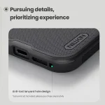 کاور نیلکین برای آیفون 17 پرو مکس مدل Super Frosted Shield Pro Magnetic Matte
