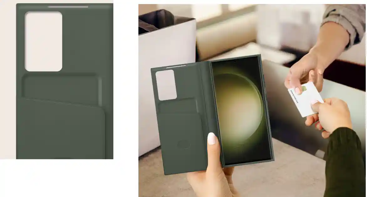 کیف کلاسوری سامسونگ اس 23 اولترا Smart View Wallet Case شناخته می‌شود